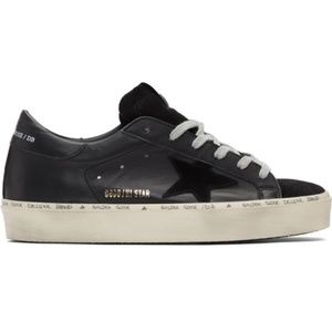 Black Golden Goose Platform Deluxe Brand Sneakers